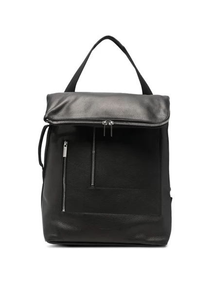 Рюкзак Rick Owens Cargo кожаный, черный