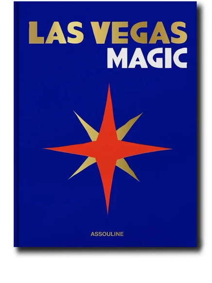 Кофейная книга Assouline Las Vegas Magic, синяя