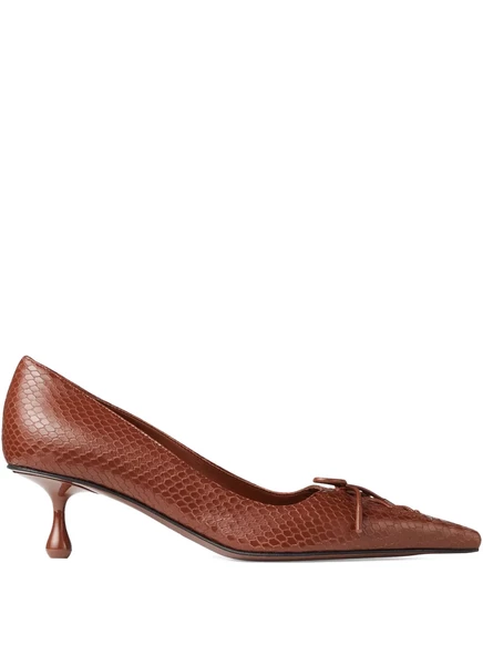 Женские туфли Jimmy Choo Scarlett 50 мм, коричневые