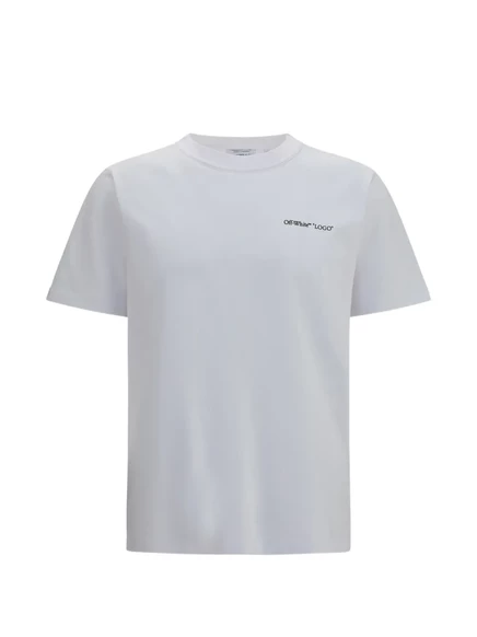 Мужская футболка Off-White Logo Quote, белая