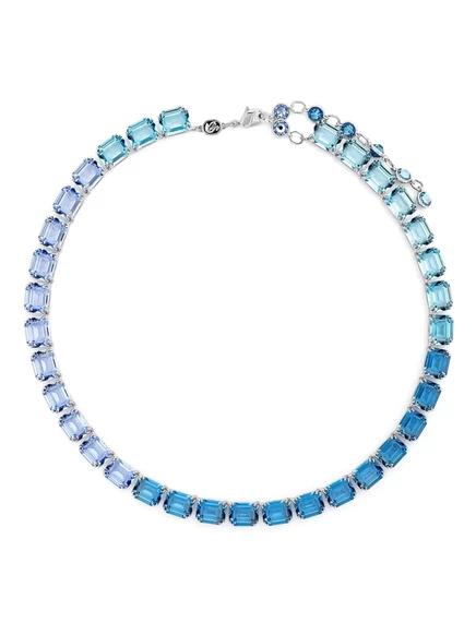 Женское ожерелье Swarovski Millenia, синие кристаллы