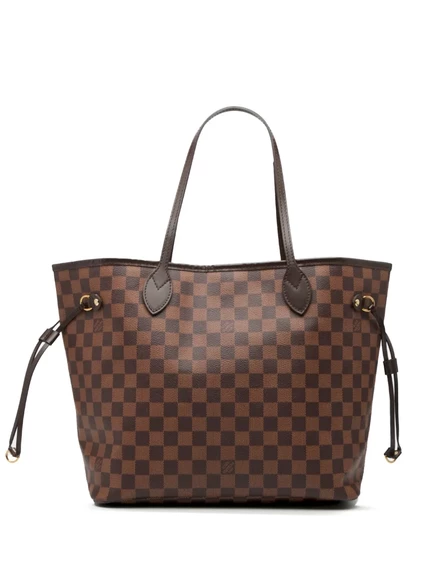 Сумка-тоут Damier Ebene Neverfull MM, бывшая в употреблении у Louis Vuitton в 2015 году