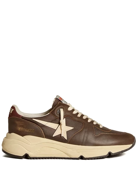Мужские кроссовки Golden Goose Running Sole, коричневые