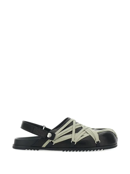 Мужские мюли Rick Owens Temple Megalace, черные