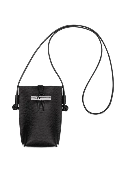 Сумка для телефона Longchamp Le Roseau, черная