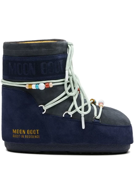 Унисекс замшевые ботинки Moon Boot x Guest, синие