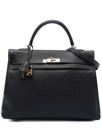 Сумка Hermès Kelly II Retourne 35, черная