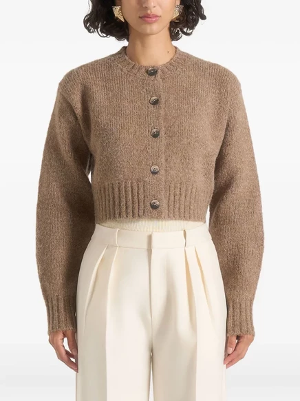 Кардиган на матовых пуговицах от Manière De Voir Caren neutrals