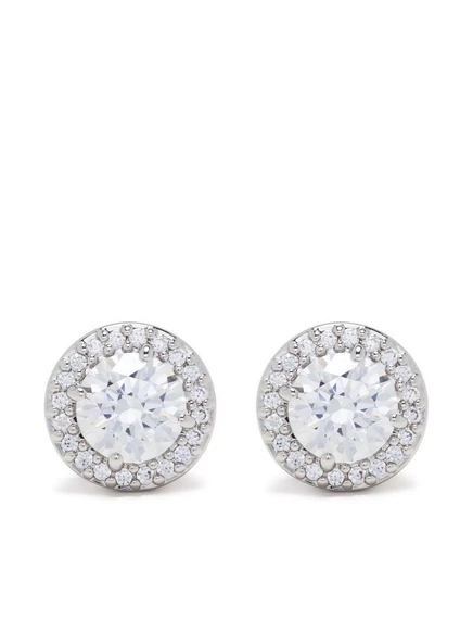 Женские серьги-пусеты Swarovski Una, белые