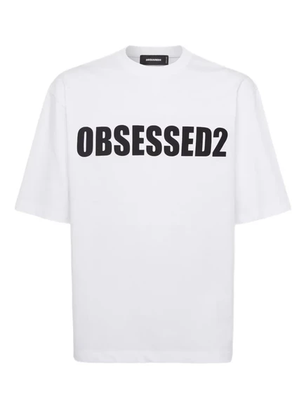 Мужская футболка DSquared2 Obsessed2, белая