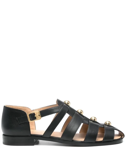Мужские сандалии Valentino Garavani Studshield, черные
