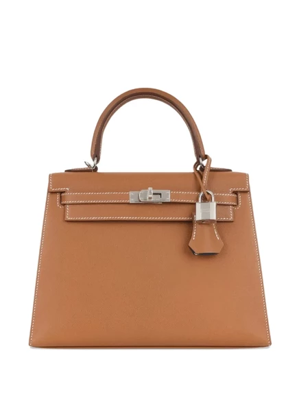 Сумка Hermès Kelly Sellier 25 Verso, коричневая
