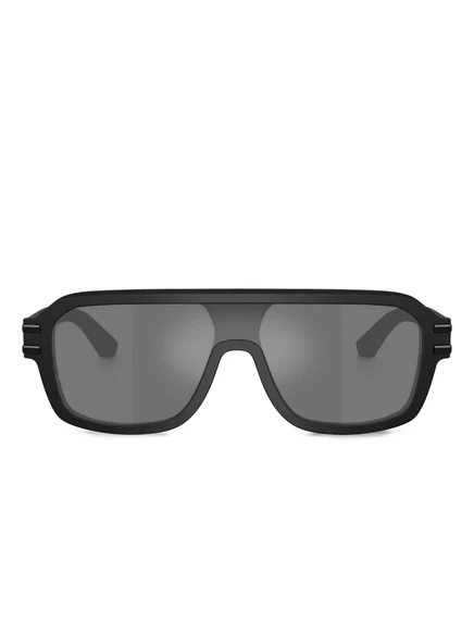 Мужские солнцезащитные очки Dolce & Gabbana Eyewear авиатор, черные