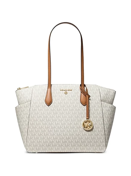 Женская сумка-тоут Michael Kors Marilyn средняя, белая