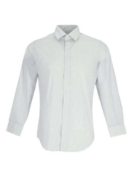 Рубашка с геометрическим принтом Scotch & Soda white