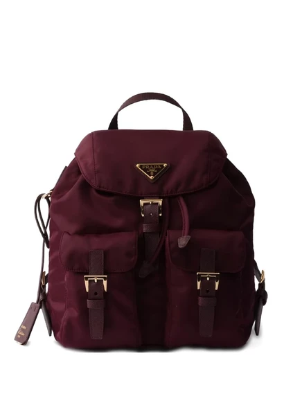 Переизданный рюкзак Prada 1978 года с нейлоновым шнурком red