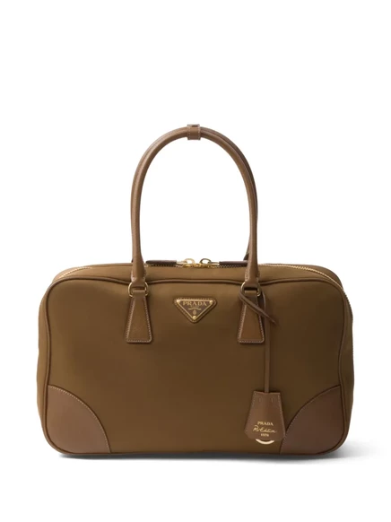 Женская сумка-тоут Prada Re-Edition 1978, коричневая