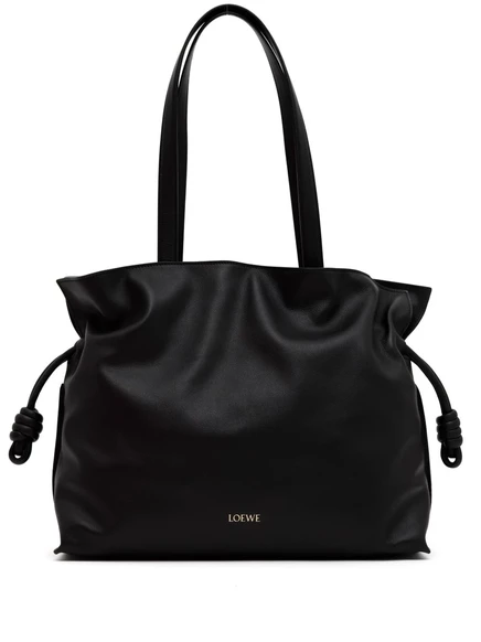 Женская сумка на плечо Loewe Flamenco, большая, черная