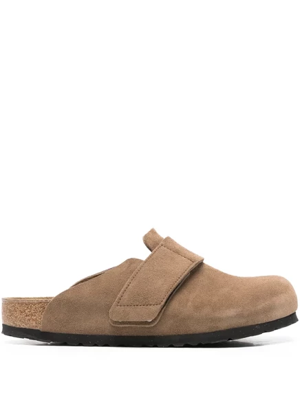 Унисекс мюли Birkenstock Loma с ремешком, коричневые