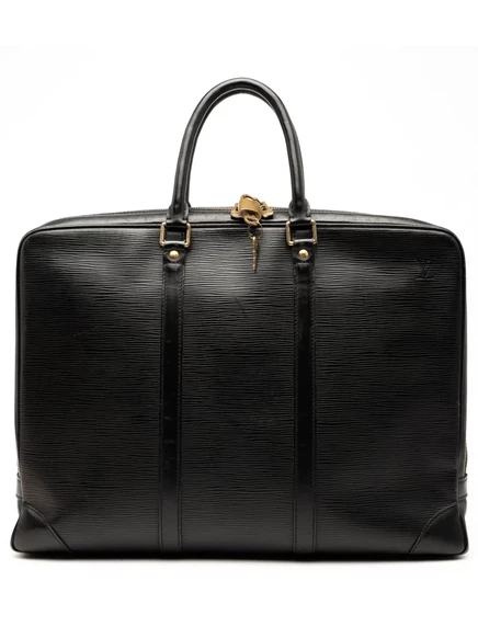 Портфель Louis Vuitton Pre-Owned Epi, черный