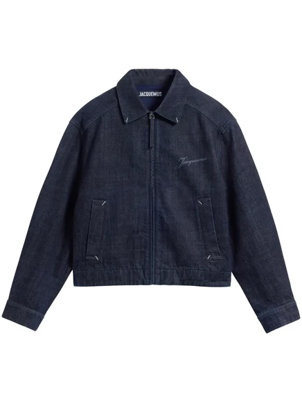 Женская джинсовая куртка Jacquemus Veste De-Nîmes, синяя