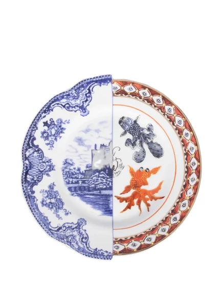 Тарелка Seletti Hybrid Isaura, синяя (2)