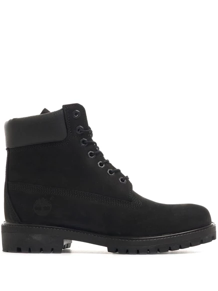Мужские ботинки Timberland из нубука и замши, черные