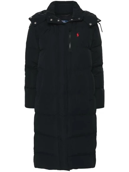 Женское пальто Polo Ralph Lauren Polo Pony, черное