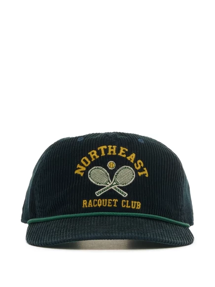 Мужская кепка Polo Ralph Lauren вельветовая, синяя