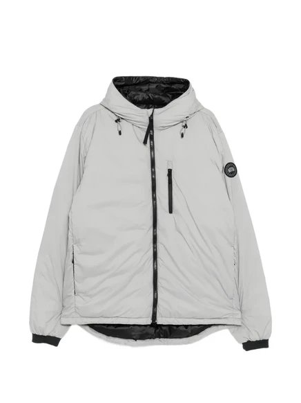 Мужская куртка Canada Goose с капюшоном на молнии, серая