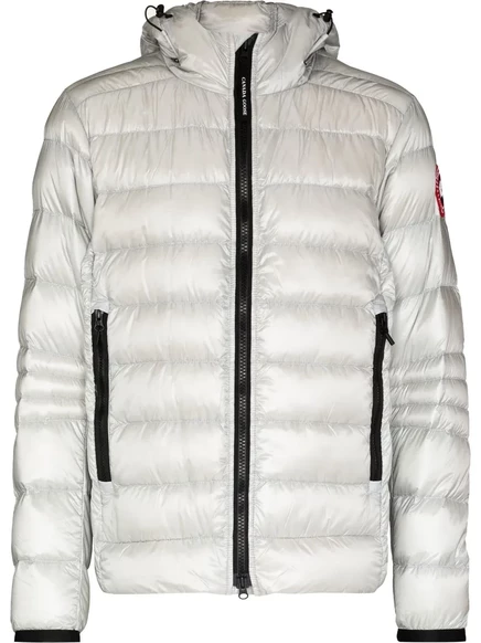 Мужская куртка Canada Goose Crofton с капюшоном, белая