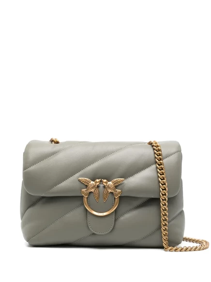 Сумка кросс-боди PINKO Love Puff Classic, оливковая