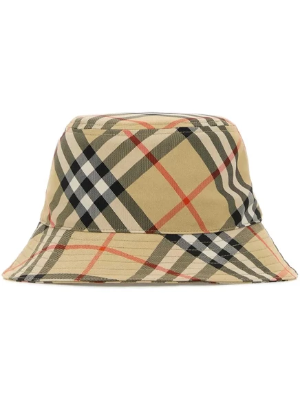 Панама Burberry Vintage Check, бежевая