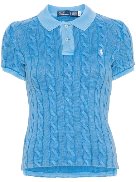 Polo Ralph Lauren Поло с пони-рубашка поло с вышивкой blue