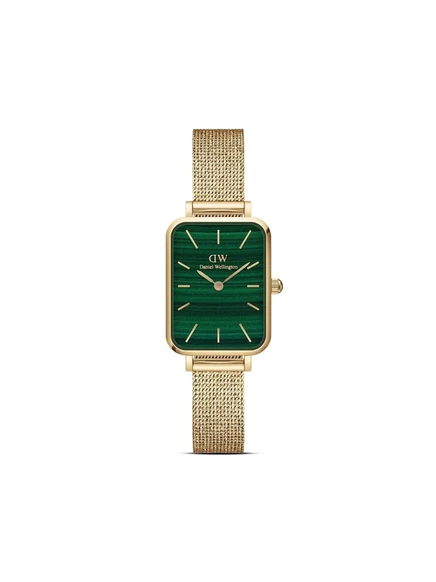Даниэль Веллингтон Квадро прессованный Evergold 20x26 мм green