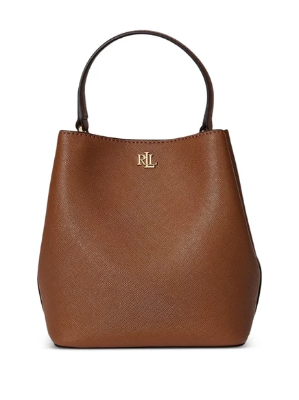 Сумка-ведро с логотипом Lauren Ralph Lauren small Reese brown