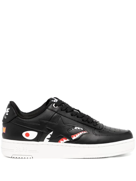 Мужские кроссовки A Bathing Ape STA Shark M2, черные