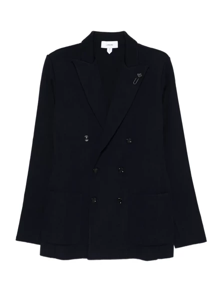 Мужской двубортный пиджак Lardini, синий