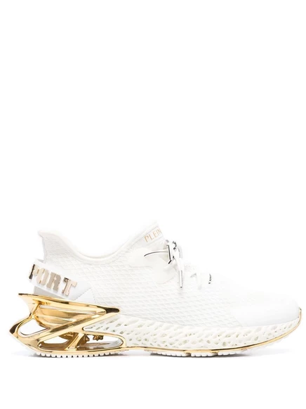 Кроссовки на шнуровке Plein Sport Thunder Force white