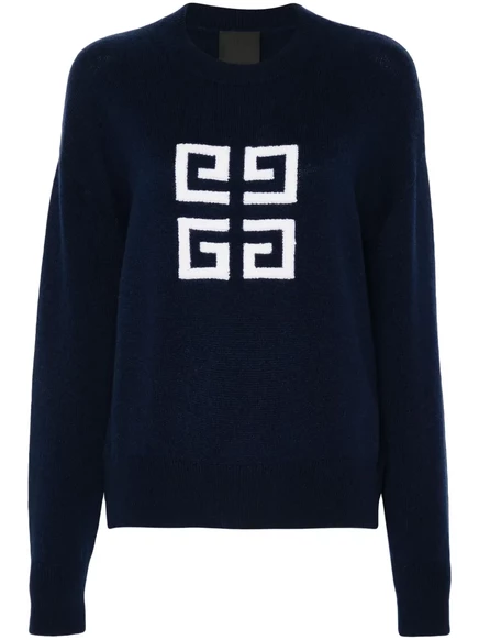 Женский джемпер Givenchy из кашемира 4G, синий