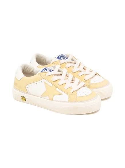 Кроссовки для мальчиков Golden Goose Kids May Young, желтые