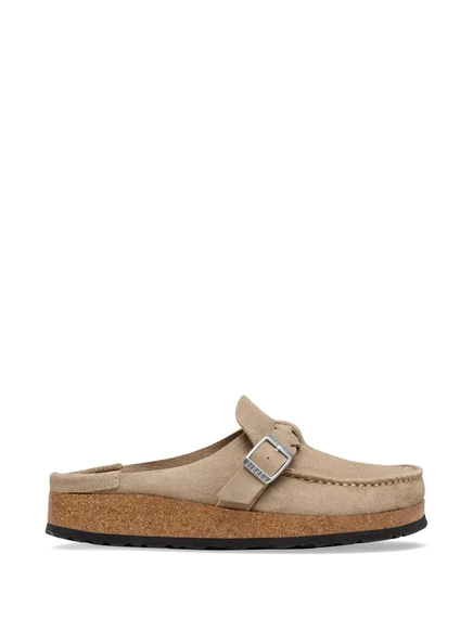 Женские мюли Birkenstock Buckley плетеные, бежевые