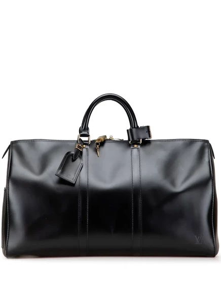 Дорожная сумка Louis Vuitton Pre-Owned Keepall 50, черная