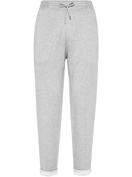 Мужские спортивные штаны Brunello Cucinelli, серые