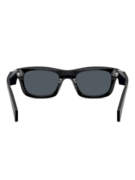 Солнцезащитные очки в квадратной оправе Prada Eyewear black