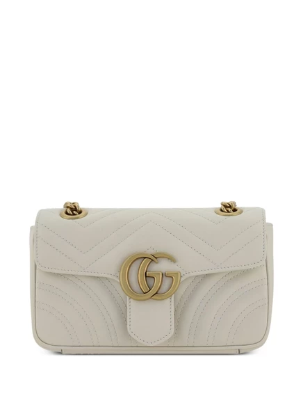 Сумка через плечо Gucci mini GG Marmont neutrals