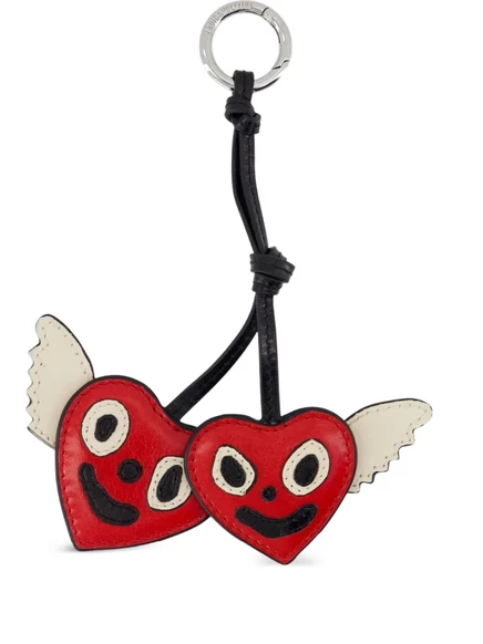Женский брелок Zadig & Voltaire Winged Hearts, красный