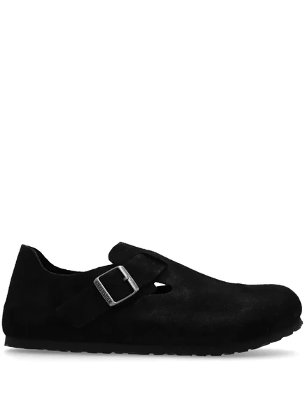 Мужские лоферы Birkenstock London из замши, черные