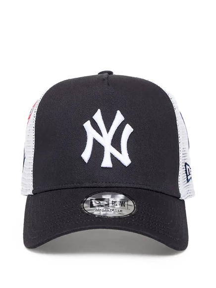 Унисекс бейсболка New Era Cap с вышитым логотипом, синяя