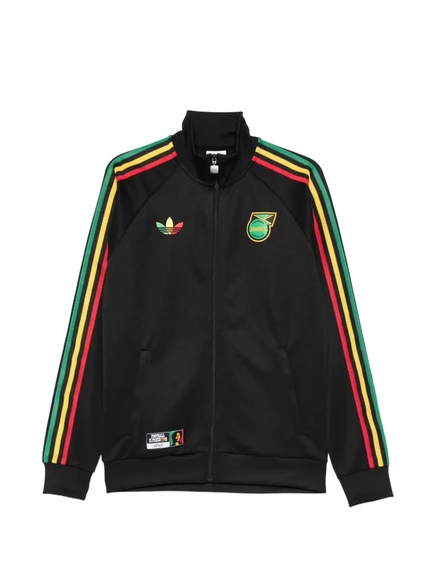 куртка adidas x Jamaica x Bob Marley Originals в полоску на молнии